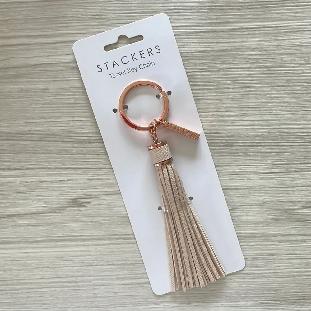 Stackers Tassel Key Chain